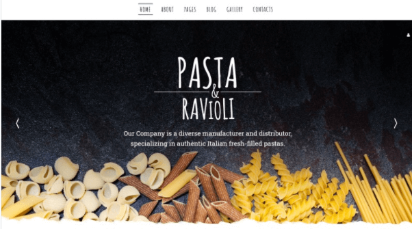 Pasta & Ravioli